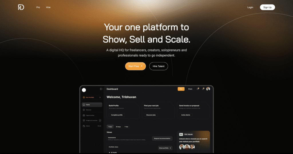 Get Me Design Freelancing Platform