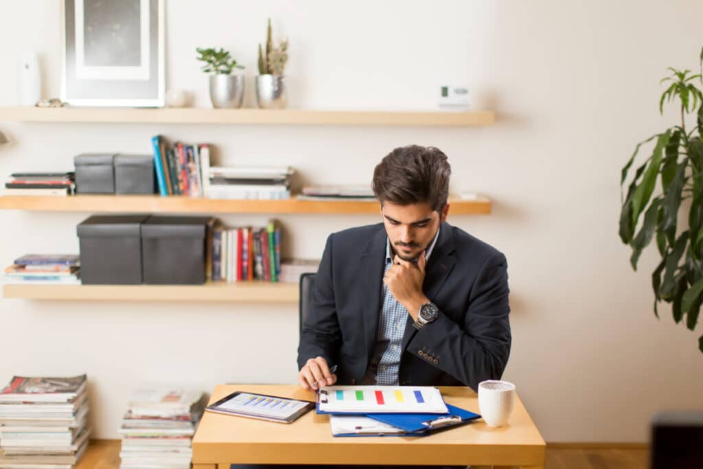 How To Start a Business Without Money (Student thinking about business)