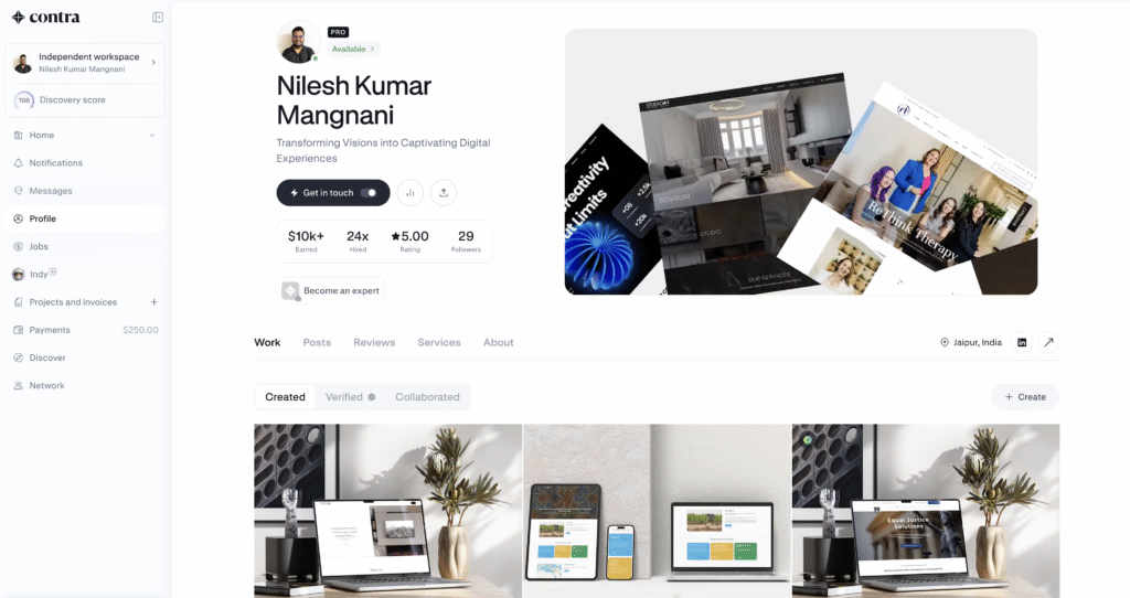 Nilesh Kumar Mangnani Contra Account