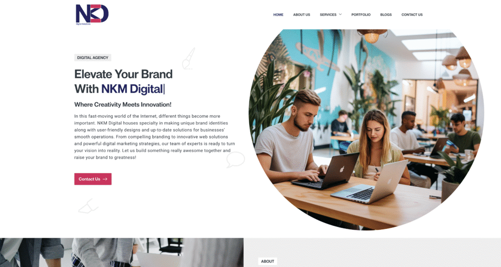NKM Digital Website