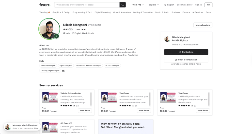 My Career Story: The Fiverr Algorithm I Cracked